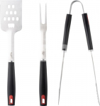Adler | Grill Utensil Set with Carrying Case | AD 6727 | Grill Cutlery Set | 4 pc(s) | Stainless Steel/Black
