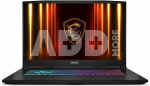 Notebook|MSI|CPU Intel&reg; CoreT i7|i7-14650HX|17.3 "|1920 x 1080 pixels|RAM 16 GB|DDR5-SDRAM|SSD 1000 GB|Discrete graphics NVIDIA GeForce RTX 5060|8 GB|On-board graphics Yes|Numeric keypad Y|OS installed Windows 11 Home|Colour Black|Weight 2.7 kg|5600  ...