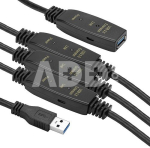 Kabelis ilgiklis USB 3.0 AF - AM, 30m