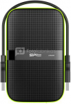SILICON POWER 2TB, PORTABLE HARD DRIVE ARMOR A60, BLACK