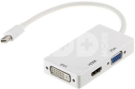 Adapteris mini DisplayPort į HDMI, DVI, VGA