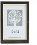 Rėmelis 30x40 plast 1301111 ECO T. Rudas su auksu | 14mm