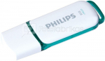 Philips USB 2.0 8GB Snow Edition Green