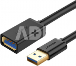 Cable USB 3.0 UGREEN 10368B, male, 1m (black)