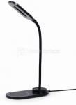 MOBILE CHARGER WRL DESK LAMP/BLACK TA-WPC10-LED-01 GEMBIRD