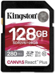 Kingston | UHS-II Video Speed Class (V60) | 128 GB | SD | Flash memory class Class 10, UHS-II, U3, V60