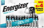 Energizer battery Max Plus Alkaline AAA CHP12 8+4