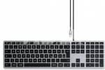Satechi Slim W3 USB-C Wired Keyboard-DE (German)