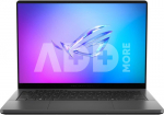 Notebook|ASUS|GA403UM-QS056W|ROG Zephyrus|CPU AMD RyzenT 9|270|4 GHz|14 "|2880 x 1800 pixels|RAM 16 GB|LPDDR5x-SDRAM|SSD 1000 GB|Discrete graphics NVIDIA GeForce RTX 5060|8 GB|On-board graphics Yes|OS installed Windows 11 Home|Colour Grey|Weight 1.5  ...