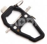 3 Legged Thing Toolz Multi function Carabiner Tool Black Bag of 20pcs