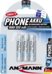 1x3 Ansmann maxE NiMH rech.bat. Micro AAA 800 mAh DECT PHONE