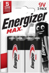 ENERGIZER MAX 9V 2 PACK