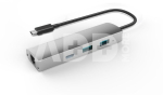 Adapteris USB 3.1 to 2-Port USB3.0 HUB + 1-Port USB3.1 with Gigabit Ethernet