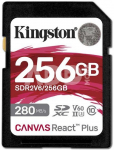 Kingston | Canvas React Plus | 256 GB | SD | Flash memory class 10