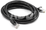 Kabelis Cat5E UTP, 3m Black