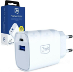 FlowPower 25W 1A1C PD QC4+ White