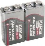 1x2 Ansmann Alkaline 9V-Block red-line