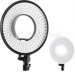 Falcon Eyes Bi-Color LED Ring Lamp Dimmable DVR-300DVC on 230V