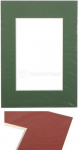 Passepartout 21x29.7, green