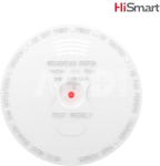 HiSmart bevielis dūmų detektorius (sertifikatas BS EN 14604:2005)