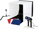 Caruba Portable Fotostudio 40x40x40cm met losse halogeen lampen