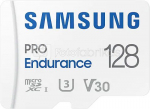 Samsung PRO Endurance MB-MJ128KA/EU 128 GB, MicroSD Memory Card, Flash memory class U3, V30, Class 10, SD adapter