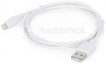 CABLE LIGHTNING TO USB2 2M/WHT CC-USB2-AMLM-2M-W GEMBIRD