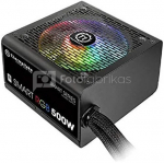Thermaltake Smart 500W RGB (80+ 230V EU, 2xPEG, 120mm, Single Rail)