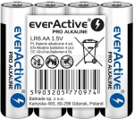 everActive BATTERIES LR6/AA PRO AL KALINE SHRINK 4 PCS