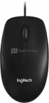 Logitech Mouse M100 Optical, Black, Wired