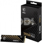 SSD|MSI|SPATIUM M461|1TB|M.2|PCIE|NVMe|3D NAND|Write speed 3200 MBytes/sec|Read speed 5000 MBytes/sec|2.15mm|TBW 250 TB|MTBF 1500000 hours|S78-440L1D0-P83