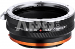 K&F Concept KF,M12106,HIGH PRECISION LENS ADAPTER,Anti reflection，EOS-NEX IV PRO