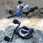 Sougayilang Baitcasting Reel Ultra Light Smooth Casting Reel Magnetpiduriga Merep&uuml;&uuml;girull left hand must