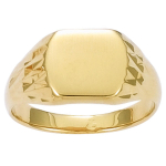 Kullatud m&auml;rgis&otilde;rmus  Charles  - 10x12 mm 58 kuld