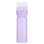 Pro Salon Hair Washing Coloring Dye Bottle Aplikaator kammijaotushari roosa