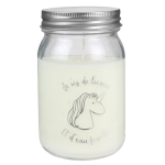 Les Tr&eacute;sors De Lily [Q3943] - Mason purki l&otilde;hnak&uuml;&uuml;nal 'Licorne My Unicorn' (elan &uuml;kssarvikutel ja mageveel) - 12. 7x7. 5 cm h&otilde;be