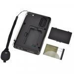 HRD-603 kaasaskantav raadio AM/FM/SW/BT/TF taskuraadio USB MP3 digitaalsalvesti tugi TF kaardi must