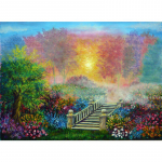 Teemantv&auml;rvimine T&auml;is&uuml;mar Teemant 5D Teemanttikandid Ristpistes 20X30CM