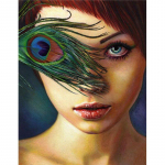 Teemanttikandid Fashion 5D isetehtud teemantmaal Ristpistes tikkimine 20X30CM