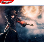 5D DIY Teemanttikandid Scenery Lodge Teemantmaal Maastik Ristpistes Teemantmosaiik t&auml;isekraaniga kivikivi 20X30CM