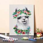 DIY maalimine numbrite j&auml;rgi Digitaalne &otilde;limaal Hobid Kodukaunistus &Otilde;limaal Numbrid &Otilde;limaal Numbrid Maali kujutav kunst 40x50cm no frame