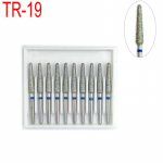 1 kasti hambaravi teemantpuurpuurid kiirk&auml;siinstrumentide hambaarsti hammaste valgendamise poleerimismasina hambaravi materjal TR-19