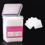 200 tk ebemevaba k&uuml;&uuml;nelakieemaldaja puuvillased salvr&auml;tikud UV geel puhastusvahend paberpadja k&auml;tesalvr&auml;tik k&uuml;&uuml;nelakk kunsti puhastamiseks manik&uuml;&uuml;ri t&ouml;&ouml;riist 200pcs-box valge