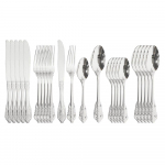 24 TK Kuldne s&ouml;&ouml;gin&otilde;ude komplekt Vikerkaar lauan&otilde;ude &otilde;htus&ouml;&ouml;gikomplekt 18/10 roostevabast terasest s&ouml;&ouml;giriistade komplekt Nuga Kahvel Teelusikas H&otilde;ben&otilde;ude s&ouml;&ouml;giriistade komplekt h&otilde;be