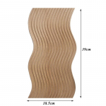 Puidust keerisel&otilde;ikamisplokk leiva-magustoidualus Pizza sushiplaat libisemiskindel l&otilde;ikelaud k&ouml;&ouml;git&ouml;&ouml;riist B