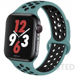 Spordi silikoonrihm Apple Watchi rihm 44 mm 40 mm 42 mm 38 mm 44 mm kellarihm Hingav k&auml;ev&otilde;ru Apple k&auml;ekell 6 rihm iWatch 5 4 3 se 38 or 40mm&S-M