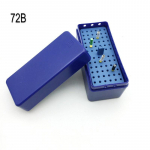 1 tk 72 auguga hambaravi autoklaavitav endokarp Bur, Reamer ja Gutta Percha Points endodontic Box Endo Holder hambaarsti t&ouml;&ouml;riista jaoks 72B