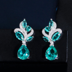 CMM Super Shine Helerohelised Cubic Zirconia V&auml;ikesed Tilkk&otilde;rvar&otilde;ngad heleroheline v&auml;rv