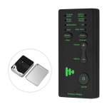 M1 Mini Kaasaskantavad Heliefektid Masina H&auml;&auml;lemuutja Seadme Helikaardi Heli Changer Live must