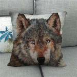 Tiger Head Print padja kate Padjadekoratsioon Troopical Animal Tiger Padjap&uuml;&uuml;r Kodusisustus Diivani Padjap&uuml;&uuml;r 40x40cm